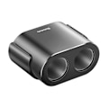 Miniatyrbild 5 av 11: Baseus Lighter socket splitter 2xUSB 3,1A 100W (svart)
