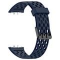 Miniatyrbillede 2 af 4: Urrem til Samsung Galaxy fit3 (SM-R390) silikone i hulstil Blå
