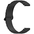 Miniatyrbillede 4 af 4: 12MM magnetisk silikonerem til Xiaomi Mi Band 8/9 Sort