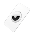 Miniatyrbild 5 av 6: Skyddsfodral till Apple AirTag - Vit Transparent
