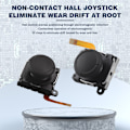 Miniatyrbild 5 av 6: Hall Effect Joystick Replacement Kit för Switch OLED