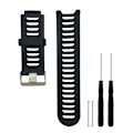 Miniatyrbillede 1 af 5: INF Urrem silikone Garmin Forerunner 910XT Sort
