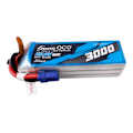Miniatyrbild 2 av 5: Gens ace G-Tech 3000mAh 22,2V 60C 6S1P Lipo-batteripaket med EC5-kontakt