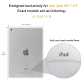 Miniatyrbillede 7 af 8: iPad Cover Case til iPad Air 1, iPad Air 2, New iPad 9.7" Sort