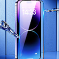 Miniatyrbillede 6 af 7: Antistatisk hærdet glasskærmbeskytter til iPhone iPhone 16