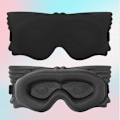 Pikkukuva 2 / 3: 3D-muotoiltu unimaski - täydellinen valon esto Musta