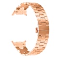 Miniatyrbillede 2 af 7: Elegant rustfrit stålrem til Samsung Watch7 47mm Ultra Rose guld