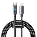 Pikkukuva 1 / 5: Mcdodo CA-5740 USB-C–USB-C-kaapeli, 100 W 1,2 m (musta)