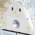 Miniatyrbild 5 av 5: INF Magnetisk fönsterputsare för tjocklek 8-15 mm