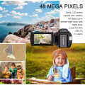 Pikkukuva 8 / 8: INF Videokamera 4K UHD / 48MP / 16x zoom laajakulma / 32GB kortti / mikrofoni