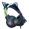 Pikkukuva 1 / 3: ONIKUMA X15 PRO Gaming kuulokkeet Cat (musta)