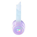 Miniatyrbillede 4 af 7: ONIKUMA B90 gaming headset (blå/lilla)