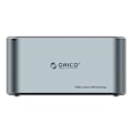 Miniatyrbild 1 av 4: Orico dockningsstation för 2,5" / 3,5" HDD / SSD, 5Gbps, USB-C till USB-C/A med kloningsfunktion (svart)