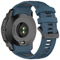 Pikkukuva 4 / 5: Garmin Instinct 3 Kaksivärinen silikoni kellon ranneke model 1 Sininen