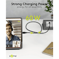Miniatyrbild 3 av 10: USB-C™-kabel, USB 3.2, 60 W, 5 Gbit/s, Power Delivery, 2 m