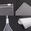 Miniatyrbild 5 av 6: Plastfickor för A6 pärmar med 6 ringar 12-pack Transparent