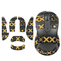 Miniatyrbillede 1 af 4: Forbedrede Grip Mouse Stickers til Logitech M650L/M750L Guld