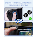 Miniatyrbillede 8 af 8: DEVASO Steam Deck Joystick Caps, Ergonomiske Thumbstick Extenders (1 par)