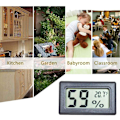 Miniatyrbillede 3 af 6: INF Mini LCD Hygrometer / Termometer Grå