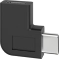 Miniatyrbild 1 av 3: Adapter USB-C™ till USB-C™ 90°, svart