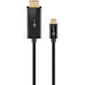 Miniatyrbillede 1 af 10: USB-C™-til-HDMI™-kabel 4K @ 60 Hz, 3 m, sort