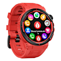 Miniatyrbild 5 av 8: Zeblaze Ares 3 Plus Smartwatch (röd)