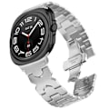 Miniatyrbillede 1 af 7: Elegant rustfrit stålrem til Samsung Watch7 47mm Ultra Sølv