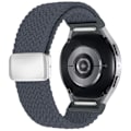 Miniatyrbillede 3 af 5: Nylonrem til Samsung Galaxy Watch 7 - Hurtigudløser Mørkegrå