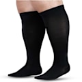 Miniatyrbillede 1 af 4: Plus Size Kompressionssokker - Sort 3XL