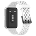 Miniatyrbillede 3 af 4: Urrem til Samsung Galaxy fit3 (SM-R390) silikone i hulstil Hvid