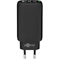 Miniatyrbild 4 av 11: USB-C™ PD GaN multiport snabbladdare (65 W) svart
