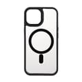 Mobilskal Bumper MagSeries Black & Clear - iPhone 13/14/15