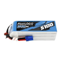 Miniatyrbild 1 av 6: Batteri GensAce 5100mAh 22,2V 80C 6S1P EC5