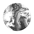 Miniatyrbild 1 av 9: POPSOCKETS Ghost Marble Avtagbart Grip med Ställfunktion