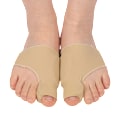 Miniatyrbillede 6 af 6: Tåskiller tåglatter til hallux valgus støttestrømper 1 par Beige