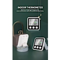 Miniatyrbillede 6 af 11: Digitalt indendørs termometer hygrometer med komfortindikator - sort TS-9909-B