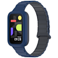 Pikkukuva 2 / 4: Magneettinen ranneke Xiaomi Band 9 Active / Redmi Band 3: lle Sininen
