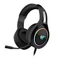 Miniatyrbild 2 av 8: Spelhörlurar Havit GAMENOTE H2232D RGB USB+3.5mm