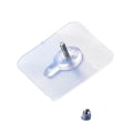Miniatyrbild 5 av 5: Självhäftande skruv för väggmontering 8-pack Transparent 12 mm