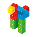 Miniatyrbillede 3 af 7: Magicube Color Genbrugte krystal magnetiske blokke 24 elementer GEOMAG GEO-056