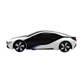 Pikkukuva 7 / 7: RASTAR R/C 1:24 BMW i8 kauko-ohjattu auto- UV-herkkä (valkoinen ja keltainen)