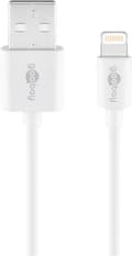Lightning USB-kabel för laddning och synkronisering, 0,5 m, vit