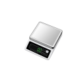 Miniatyrbillede 5 af 8: Elektronisk genopladelig vægt 15 kg/0,1 g