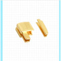 Miniatyrbild 1 av 3: Guld Dragkedja Topp & Botten Stoppar (10 Set) - Dragkedja Reparationsset