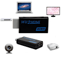 Miniatyrbillede 9 af 11: INF Nintendo Wii til HDMI-adapter - fuld HD 1080p Sort