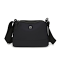 Miniatyrbillede 1 af 4: Sort Oxford Cloth Crossbody-taske til hverdagsbrug Sort
