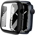 Miniatyrbillede 1 af 5: Etui med skærmbeskytter til Apple Watch 7/8 (45 mm) Sort