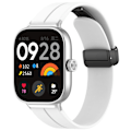 Miniatyrbillede 4 af 4: Silikone urrem til Xiaomi Band 8 Pro/Redmi Watch 4 Hvid