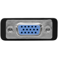 Miniatyrbild 3 av 3: Analog DVI-I/VGA-adapter, Guldpläterad