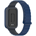 Pikkukuva 3 / 4: Magneettinen ranneke Xiaomi Band 9 Active / Redmi Band 3: lle Sininen
